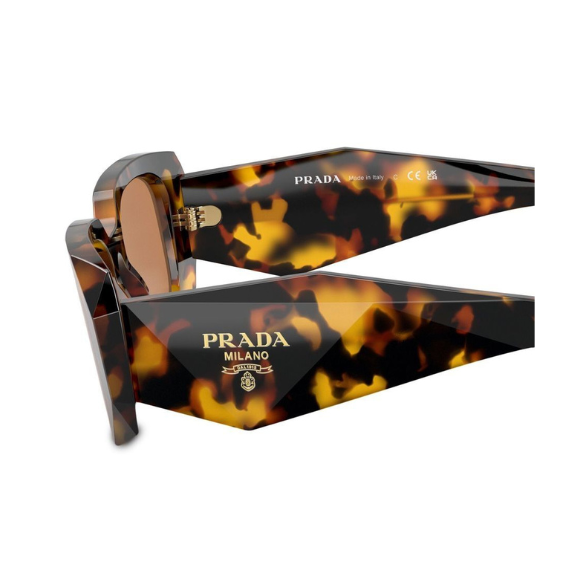 Prada Eyewear tortoiseshell-effect square-frame sunglasses