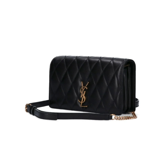 Saint Laurent Angie Quilted Chain Bag