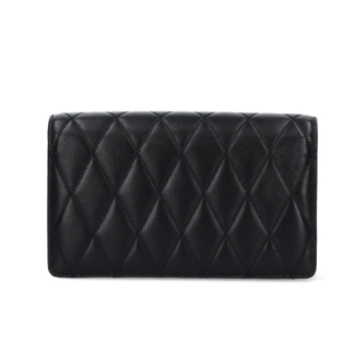 Saint Laurent Angie Quilted Chain Bag