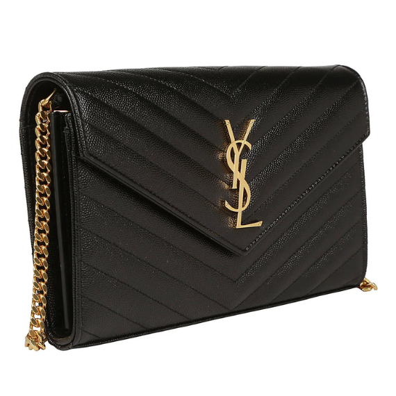 Saint Laurent Monogram Chain Wallet