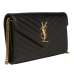 Saint Laurent Monogram Chain Wallet
