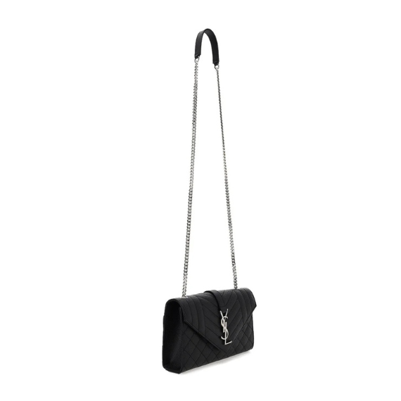 Saint Laurent Envelope Matelassé Small Crossbody Bag