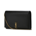 Saint Laurent Kate Logo Plaque Crossbody Bag