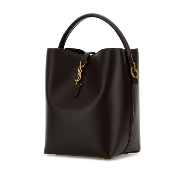 Saint Laurent Le 37 Logo Plaque Tote Bag