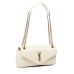 Saint Laurent Logo Plaque Foldover Top Shoulder Bag