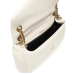 Saint Laurent Logo Plaque Foldover Top Shoulder Bag
