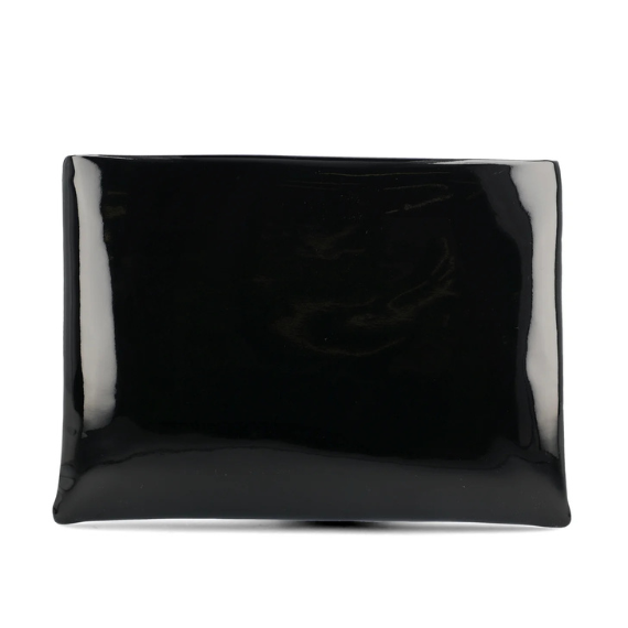 Saint Laurent Logo Plaque Large Clutch Bag