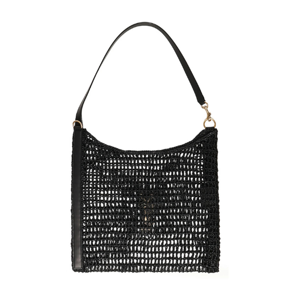 Saint Laurent Logo Plaque Shoulder Bag