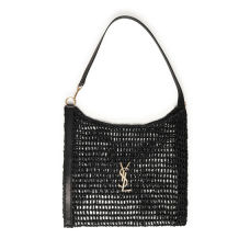 Saint Laurent Logo Plaque Shoulder Bag