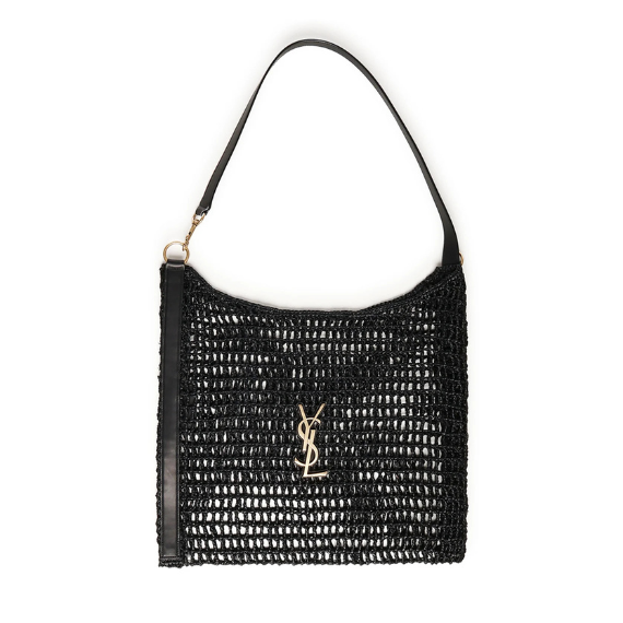 Saint Laurent Logo Plaque Shoulder Bag