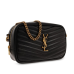 Saint Laurent Lou Logo Plaque Mini Shoulder Bag