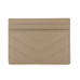 Saint Laurent Saint Laurent Cassandre Matelassé Card Case