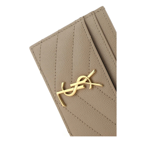 Saint Laurent Saint Laurent Cassandre Matelassé Card Case