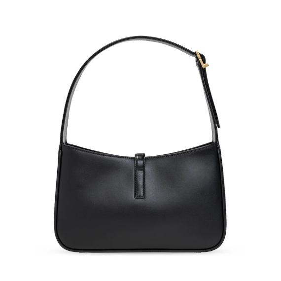 Saint Laurent Le 5 À 7 Logo Plaque Hobo Bag