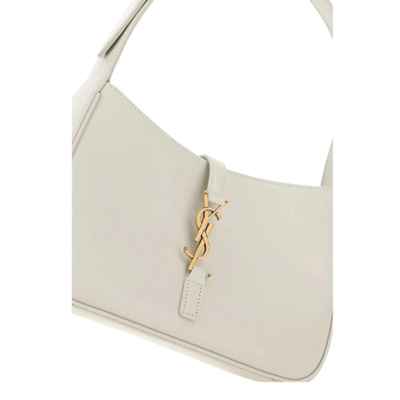 Saint Laurent Le 5 À 7 Logo Plaque Hobo Bag
