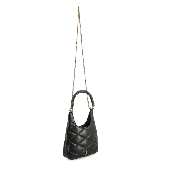 Saint Laurent Sade Logo Plaque Shoulder Bag