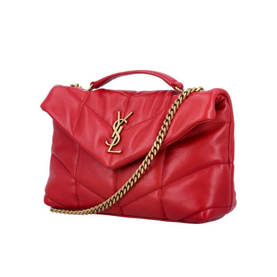 Saint Laurent Toy Puffer Quilted Shoulder Bag