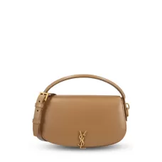 Saint Laurent Voltaire Logo Plaque Shoulder Bag