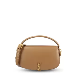 Saint Laurent Voltaire Logo Plaque Shoulder Bag