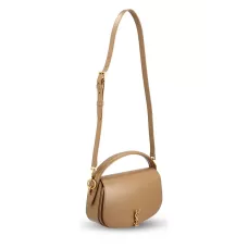 Saint Laurent Voltaire Logo Plaque Shoulder Bag