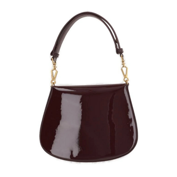 Saint Laurent Voltaire Logo Plaque Tote Bag