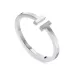 Tiffany Men Square Link Bracelet Silver