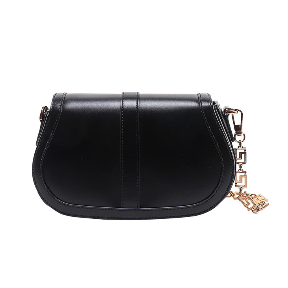 Versace Greca Fold-Over Crossbody Bag