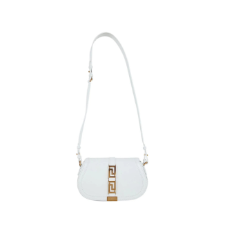 Versace Greca Fold-Over Crossbody Bag